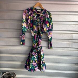 Happy x Nature floral midi dress